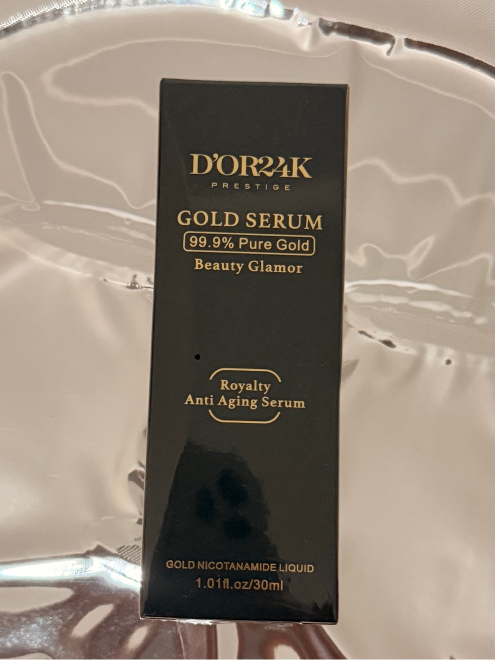D'OR24K Prestige Gold Serum - Black & Gold Anti-Aging Treatment